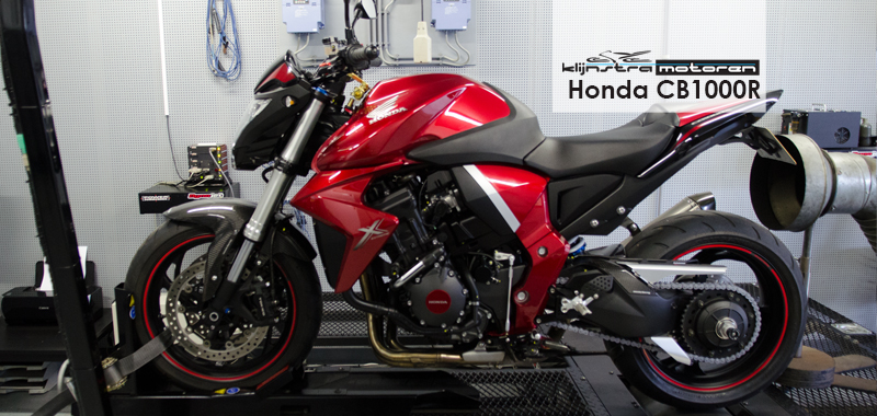 Honda CB1000R dyno testrun